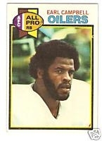 Earl  Campbell RB (Houston Oilers)